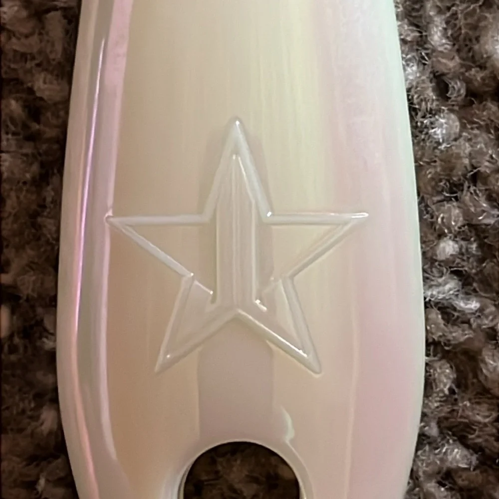 Jeffree Star-Shaped Green Hand Mirror
